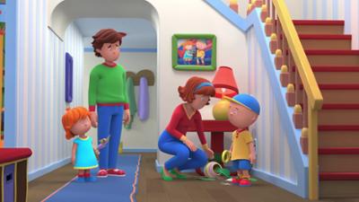 Caillou: Staffel 1, Folge 22: Caillous großer Sprung