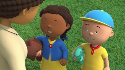 Caillou: Staffel 1, Folge 26: Der kaputte Dino