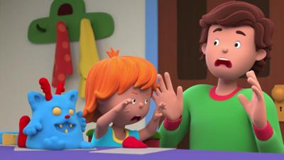 Caillou: Staffel 1, Folge 21: Caillou auf Monsterjagd