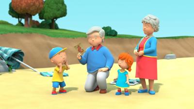 Caillou: Staffel 1, Folge 1: Caillou auf Schatzsuche