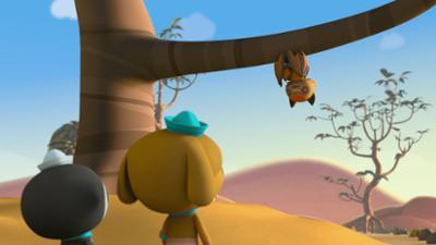 Die Oktonauten auf dem Festland: Staffel 1, Folge 23: Die Flughunde