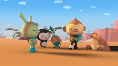 Die Oktonauten auf dem Festland: Staffel 1, Folge 25: Das unheimliche Schuppentier