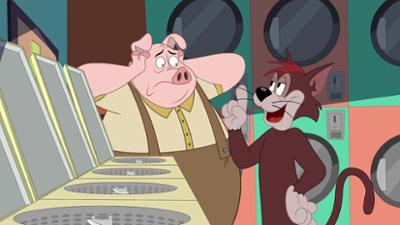 Die Tom und Jerry Show: Staffel 5, Folge 10: Eine ganz linke Socke