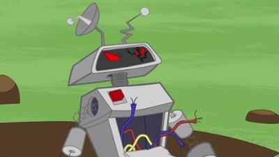 Die Tom und Jerry Show: Staffel 4, Folge 33: Der Müll-Roboter