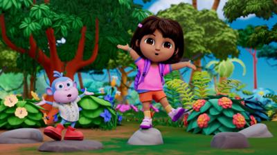 Dora: Staffel 1, Folge 19: Schlaft ein, Baby-Krokos / Der Empanada-Stand