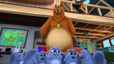 Grizzy & die Lemminge: Staffel 4, Folge 42: Straußen-Lemming