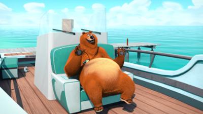 Grizzy & die Lemminge: Staffel 3, Folge 18: Verfolgung zu Boot