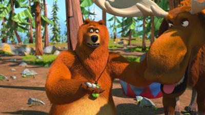 Grizzy & die Lemminge: Staffel 2, Folge 54: Elch-Akrobatik