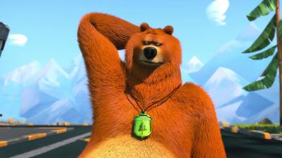 Grizzy & die Lemminge: Staffel 2, Folge 57: Bär am Steuer