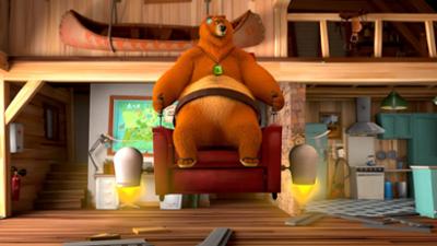 Grizzy & die Lemminge: Staffel 1, Folge 45: Grizzy das Superhirn
