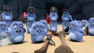 Grizzy & die Lemminge: Staffel 4, Folge 36: Die Lemming-Detektive