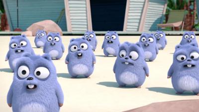 Grizzy & die Lemminge: Staffel 3, Folge 16: Angeln im Flug