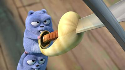 Grizzy & die Lemminge: Staffel 3, Folge 17: Die Schokocreme-Piraten