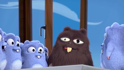 Grizzy & die Lemminge: Staffel 3, Folge 38: Steinzeit-Lemminge