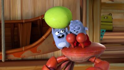 Grizzy & die Lemminge: Staffel 3, Folge 25: Krabben-Handlanger