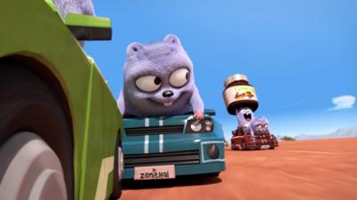 Grizzy & die Lemminge: Staffel 3, Folge 42: Rasende Lemminge