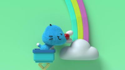 Oggy Oggy: Folge 74: Katzenbogen am Himmel