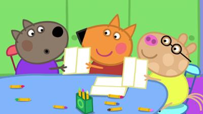 Peppa Pig: Staffel 10, Folge 2: Papier-Spiele
