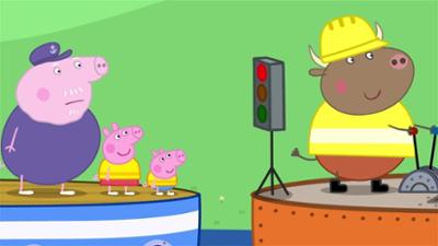 Peppa Pig: Folge 4: Herr Bulle baggert den Fluss aus