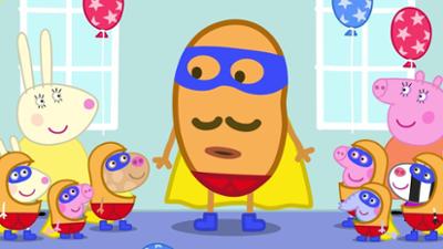 Peppa Pig: Staffel 9, Folge 57: Die Superhelden-Party