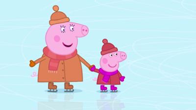 Peppa Pig: Staffel 2, Folge 35: Eis laufen