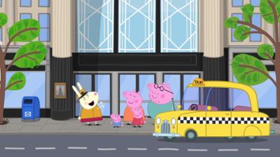 Peppa Pig: Staffel 9, Folge 1: Amerika
