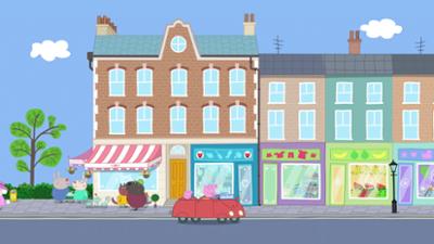 Peppa Pig: Staffel 10, Folge 30: Wohnen über den Läden