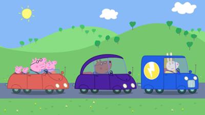 Peppa Pig: Staffel 3, Folge 26: Herr Bulle reißt die Straße auf