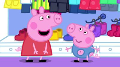 Peppa Pig: Staffel 7, Folge 47: Neue Anziehsachen für Schorsch