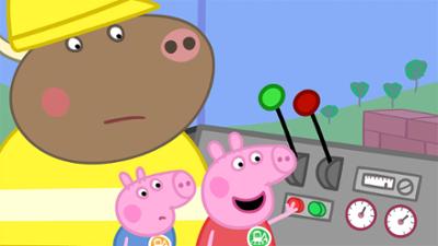 Peppa Pig: Staffel 7, Folge 21: Baggerland