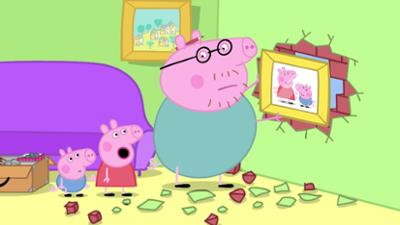 Peppa Pig: Staffel 1, Folge 45: Papa hängt ein Bild auf