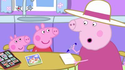 Peppa Pig: Staffel 7, Folge 52: Opas Briefmarke