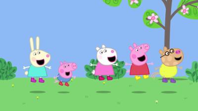 Peppa Pig: Staffel 9, Folge 9: Hops, hüpf, spring!