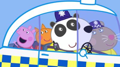 Peppa Pig: Staffel 9, Folge 8: Im Polizeiauto