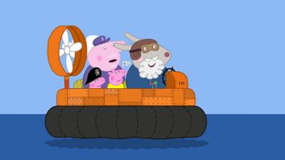 Peppa Pig: Staffel 7, Folge 41: Opi Mümmels Schwebefahrzeug