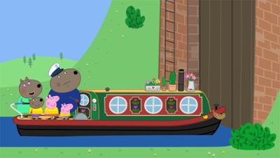 Peppa Pig: Staffel 7, Folge 25: Das Kanalboot