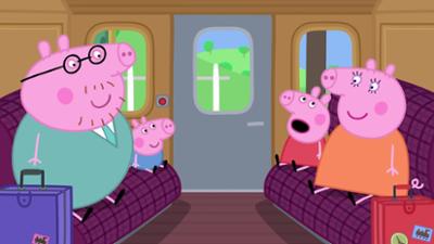 Peppa Pig: Staffel 7, Folge 49: Eine laaange Zugfahrt