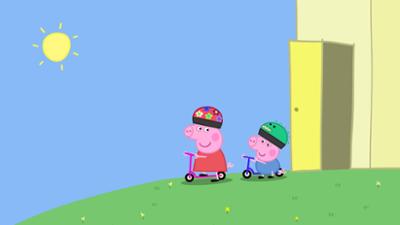 Peppa Pig: Staffel 7, Folge 6: Rollerfahren!