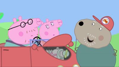 Peppa Pig: Staffel 2, Folge 17: Die Tankstelle von Opa Kläff