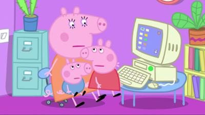 Peppa Pig: Staffel 1, Folge 7: Mama Wutz muss arbeiten