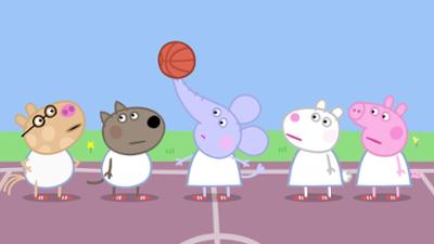 Peppa Pig: Staffel 5, Folge 3: Basketball