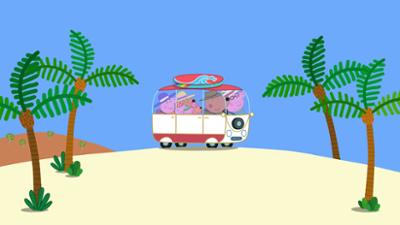 Peppa Pig: Staffel 7, Folge 17: Surfen lernen