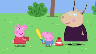 Peppa Pig: Staffel 8, Folge 24: Schlag den Ball