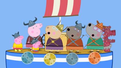 Peppa Pig: Staffel 8, Folge 32: Wikingertag