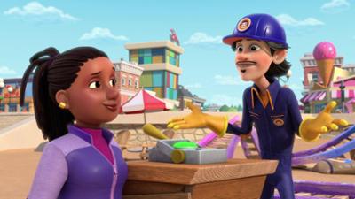 Rubble & Crew: Staffel 2, Folge 1: Die Crew baut eine Achterbahn