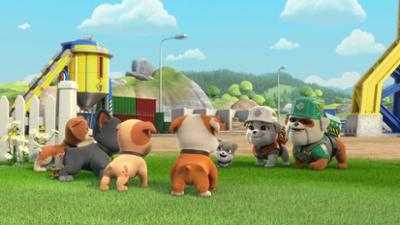 Rubble & Crew: Staffel 1, Folge 3: Die Crew baut eine Super-Badewanne