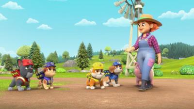 Rubble & Crew: Staffel 1, Folge 19: Die Crew baut eine riesige Landebahn