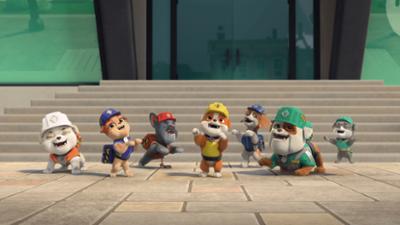 Rubble & Crew: Staffel 1, Folge 23: Die Crew baut ein Dinosaurier-Museum
