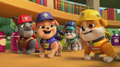 Rubble & Crew: Staffel 2, Folge 8: Die Crew baut einen Super-Trockenfutter-Spender