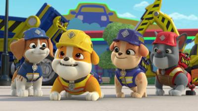 Rubble & Crew: Staffel 2, Folge 30: Die Crew baut eine Bowlingbahn